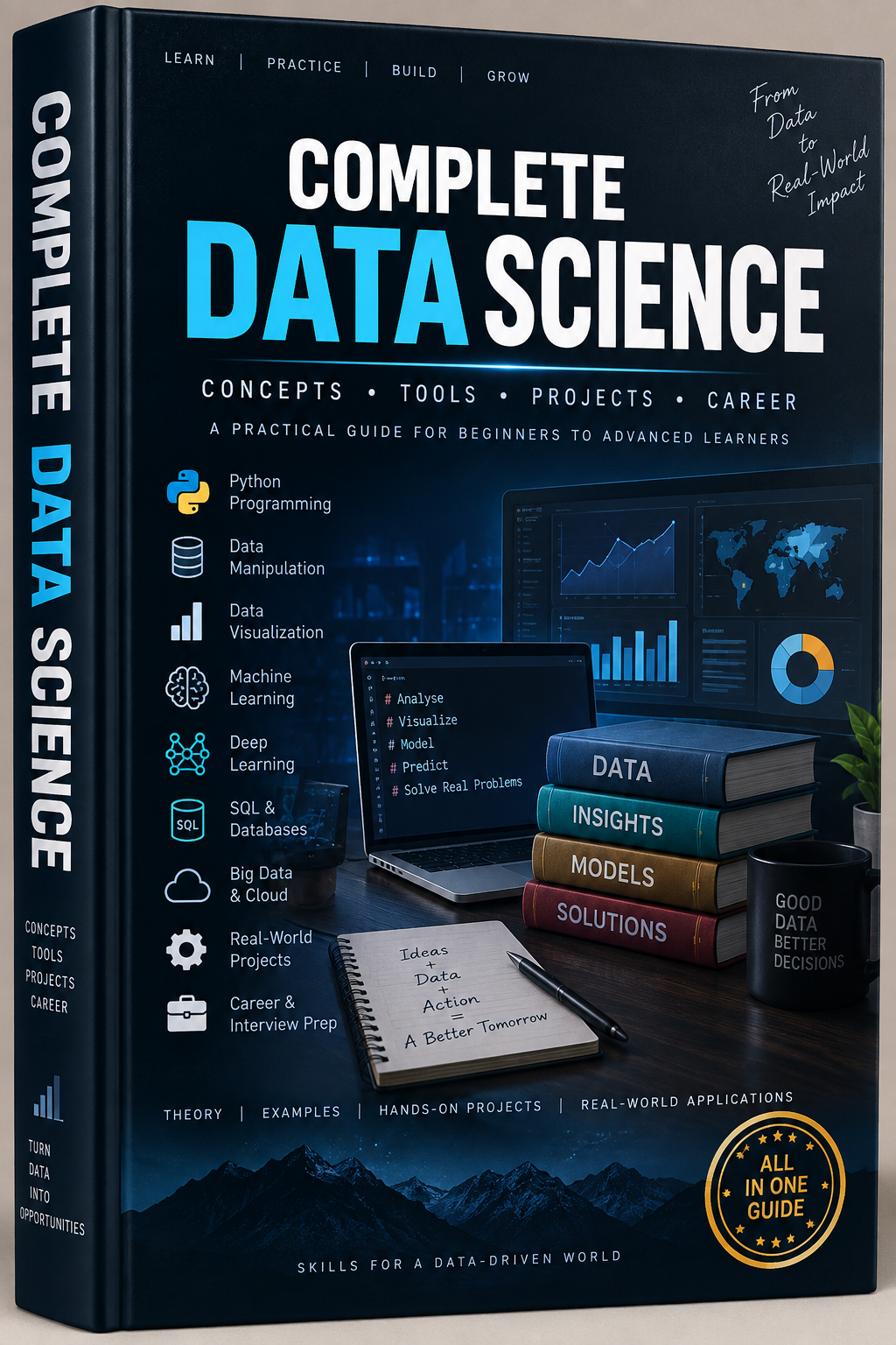 Complete Data Science guide book cover