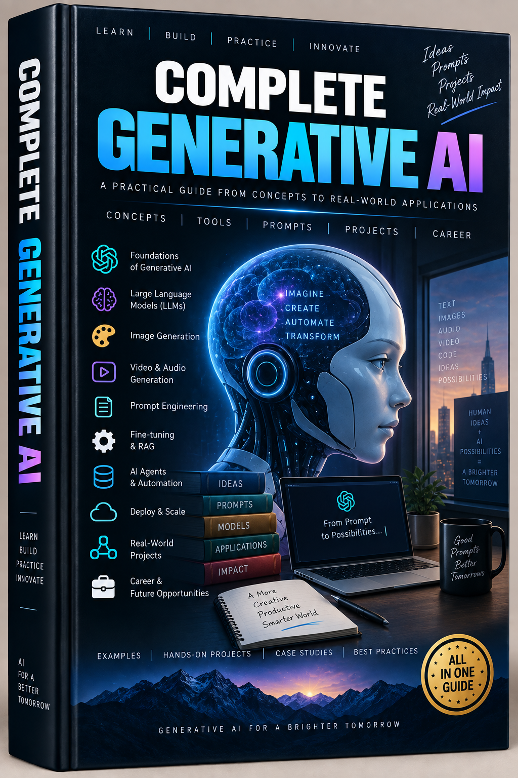 Complete Generative AI guide book cover