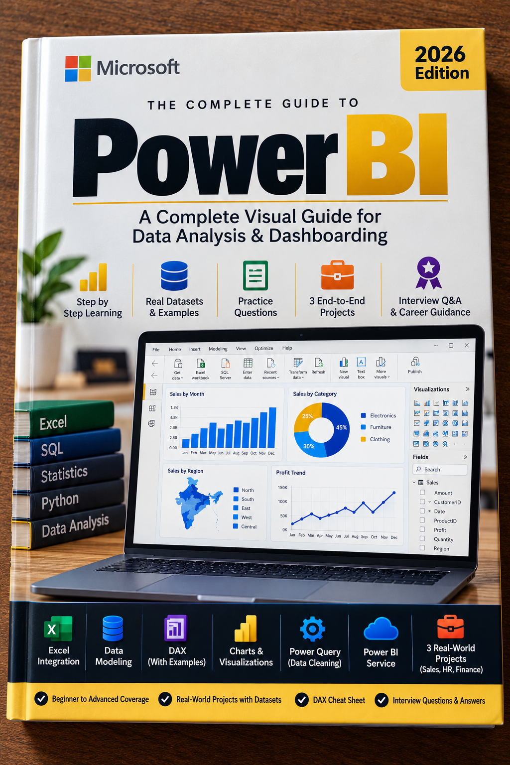 The Complete Guide to Power BI book cover